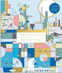 Galison Fémes puzzle Frank Lloyd Wright: Város a tenger mellett 1000 darab