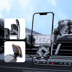 Joyroom Mini Dashboard autós telefontartó, fekete