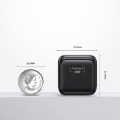 Joyroom Mini Fast Charger hálózati töltő adapter USB-C 25W 3A, fekete