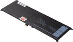 T6 power Akkumulátor Dell Latitude 7275 készülékhez, Li-Poly, 7,6 V, 4000 mAh (30 Wh), fekete