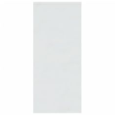 Greatstore magasfényű fehér forgácslap tálalószekrény 102 x 33 x 75 cm