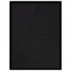 Vidaxl fekete lábtörlő 40 x 60 cm 331595