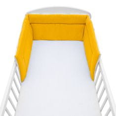 NEW BABY 3-részes ágynemű 100/135 cm láma szürke és mustár színben
