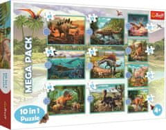 Trefl Puzzle Dinosaurs MEGA PACK 10 az 1-ben