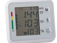 Verkgroup Elektronikus LCD csukló manométer - vérnyomásmérő