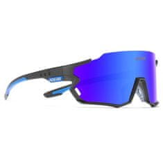 KDEAM Gilbert 02 kerékpáros szemüveg, Black / Blue