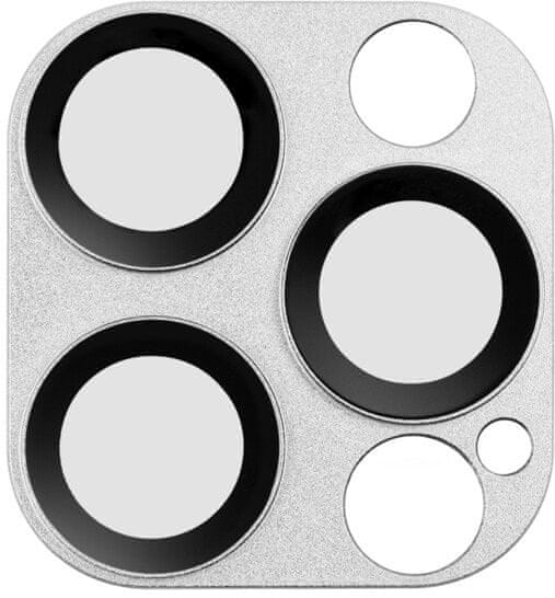 Coteetci Kamera védőüveg Apple iPhone 12 Pro számára, ezüst