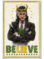Poszter Marvel: Loki - Believe