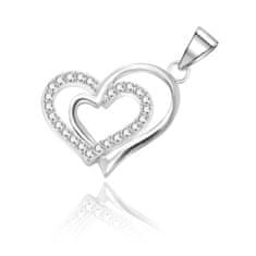Beneto Eredeti ezüst szív medál AGH514