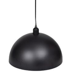 shumee 2 db fekete, állítható magasságú, félgömb mennyezeti lámpa