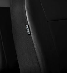 AUTO-DEKOR Comfort üléshuzat, univerzális, Eco bőr, Comfort 1+1, Fekete