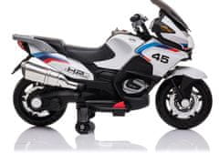 Lean-toys XMX609 akkumulátor motorkerékpár fehér