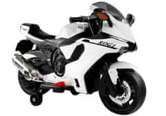 Lean-toys TR1603 Akkumulátor motorkerékpár fehér