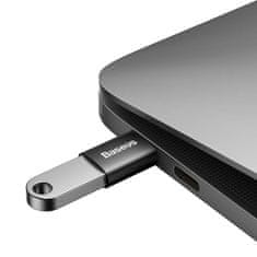 BASEUS Ingenuity Mini OTG adapter USB-C / USB 3.1, fekete