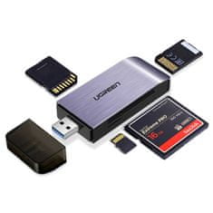 Ugreen CM180 USB kártyaolvasó TF + SD + CF + MS