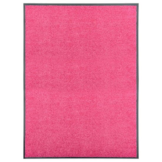 Greatstore rózsaszín kimosható lábtörlő 90 x 120 cm