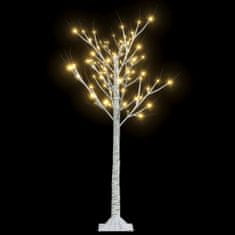 Vidaxl 120 LED-es bel-/kültéri meleg fehér fűzfa karácsonyfa 1,2 m 328672