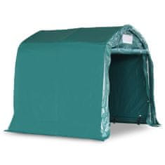 shumee 3056431 Garage Tent PVC 2,4x2,4 m Green (310024+310025)