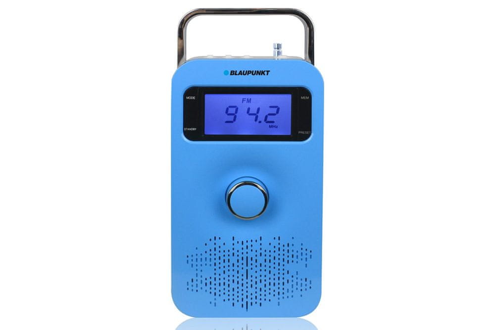 BLAUPUNKT  PP10BL Hordozható MP3 lejátszó rádióval/SD/USB/AUX-IN USB/SD Kék színben