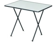 DAJAR asztal 60x80 camping SEVELIT antracitszükre / fehér
