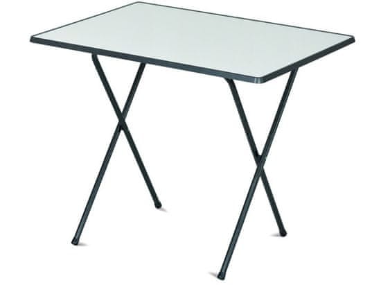 DAJAR Asztal 60x80 camping sevelit antracitszükre / fehér