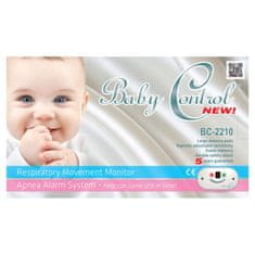 Baby Control Digital Baby Control BC-2210 légzésfigyelő, 1x2 érzékelőpárnával