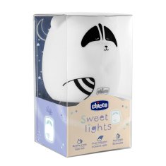Chicco SOFT LAMP, Szilikon éjszakai lámpa - Raccoon
