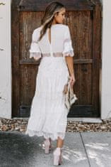 OMG! női hosszú ruha Yarra fehér S