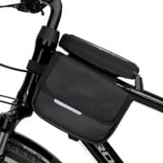MG WBB26BK biciklis táska 1.5L, fekete