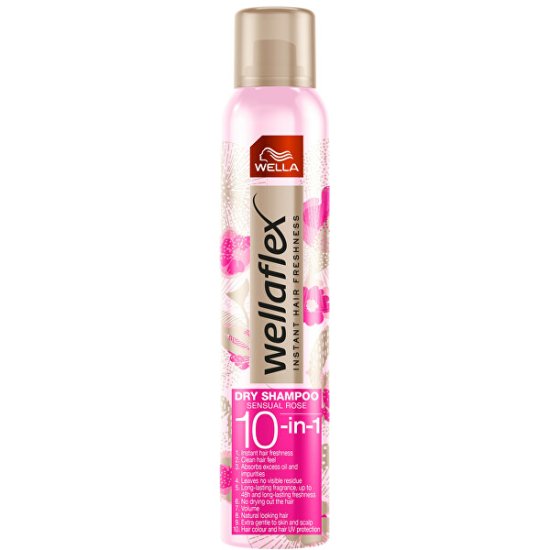 Wella Száraz sampon Wellaflex Sensual Rose (Dry Shampoo Hairspray) 180 ml