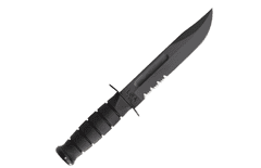 KA-BAR® KB-1214 Black Utility taktikai kés 17,9 cm, fekete, Kraton, Kydex hüvely