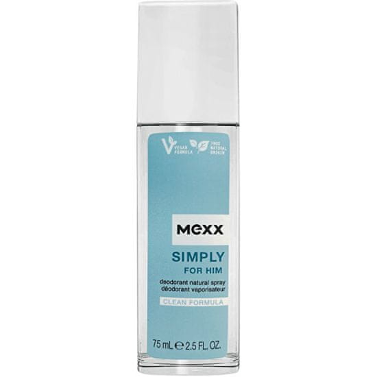 Mexx Simply For Him - dezodor spray