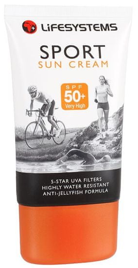 Lifesystems Napvédő krém Sport Sun Cream SPF50+, 100ml