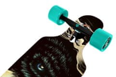 Street Surfing Longboard FREERIDE 39"CURVE Wolf-artist series