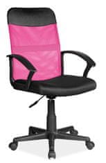 Signal Irodai szék Q-702 rózsaszín/fekete