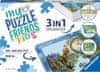 Ravensburger My Puzzle Friends Kids 3 az 1-ben rejtvénykészlet, kék színű