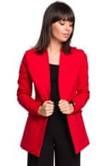 BeWear Női hosszú kabát Wendelin B102 piros XXL