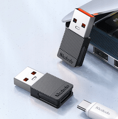 Mcdodo Mcdodo USB-USB típusú C adapter, 5A fekete OT-6970