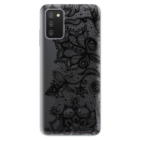 iSaprio Black Lace szilikon tok Samsung Galaxy A03s