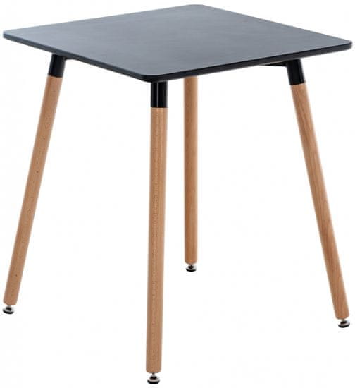 BHM Germany Összecsukható asztal Viborg, 60 cm, fekete