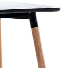 BHM Germany Összecsukható asztal Viborg, 60 cm, fekete
