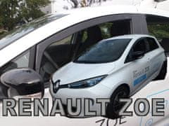 Team Heko Légterelők / Terelők / Ablakfúvók számára Renault Zoe 5D 2012-2017 2db