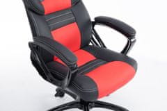 BHM Germany Pedro irodai szék, fekete / piros
