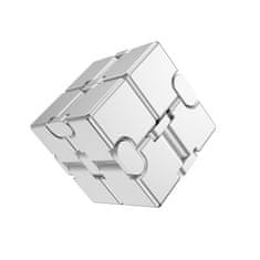 CAB Toys Infinity Cube Antistress fémkocka - ezüst