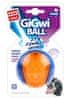 GiGwi Kutyajáték Ball labda M átlátszó kék/narancssárga