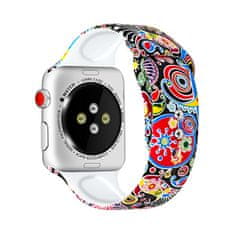 4wrist Szilikon szíj Apple Watch - Colourful 42/44/45 mm