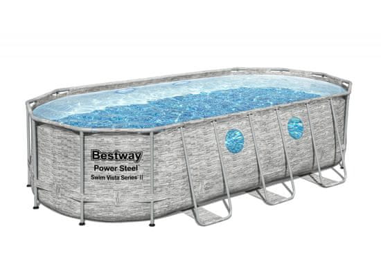 Bestway 56716 Swim Vista Series Oval Pool Set