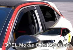 Team Heko Légterelők / Terelők / Ablakfúvók számára Opel Mokka B 2020-magasabb 2db