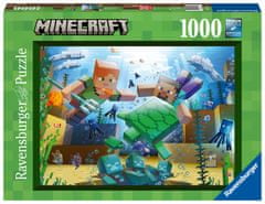 Ravensburger Puzzle Minecraft, 1000 darabos