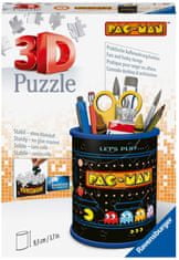 Ravensburger 3D puzzle Ceruza állvány Pac Man, 54 darab